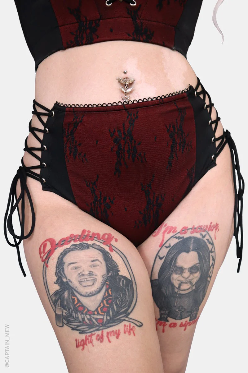 Deadly Kiss Bikini Bottoms
