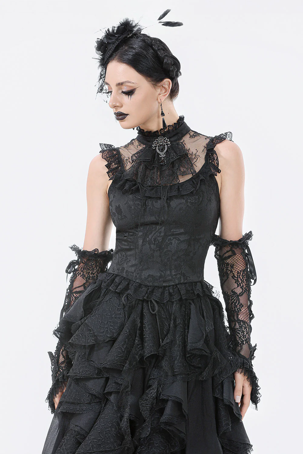 Dearly Departed Ruffled Tank Top