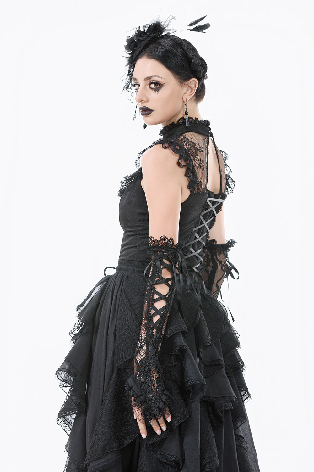 Dearly Departed Ruffled Tank Top - Image 2