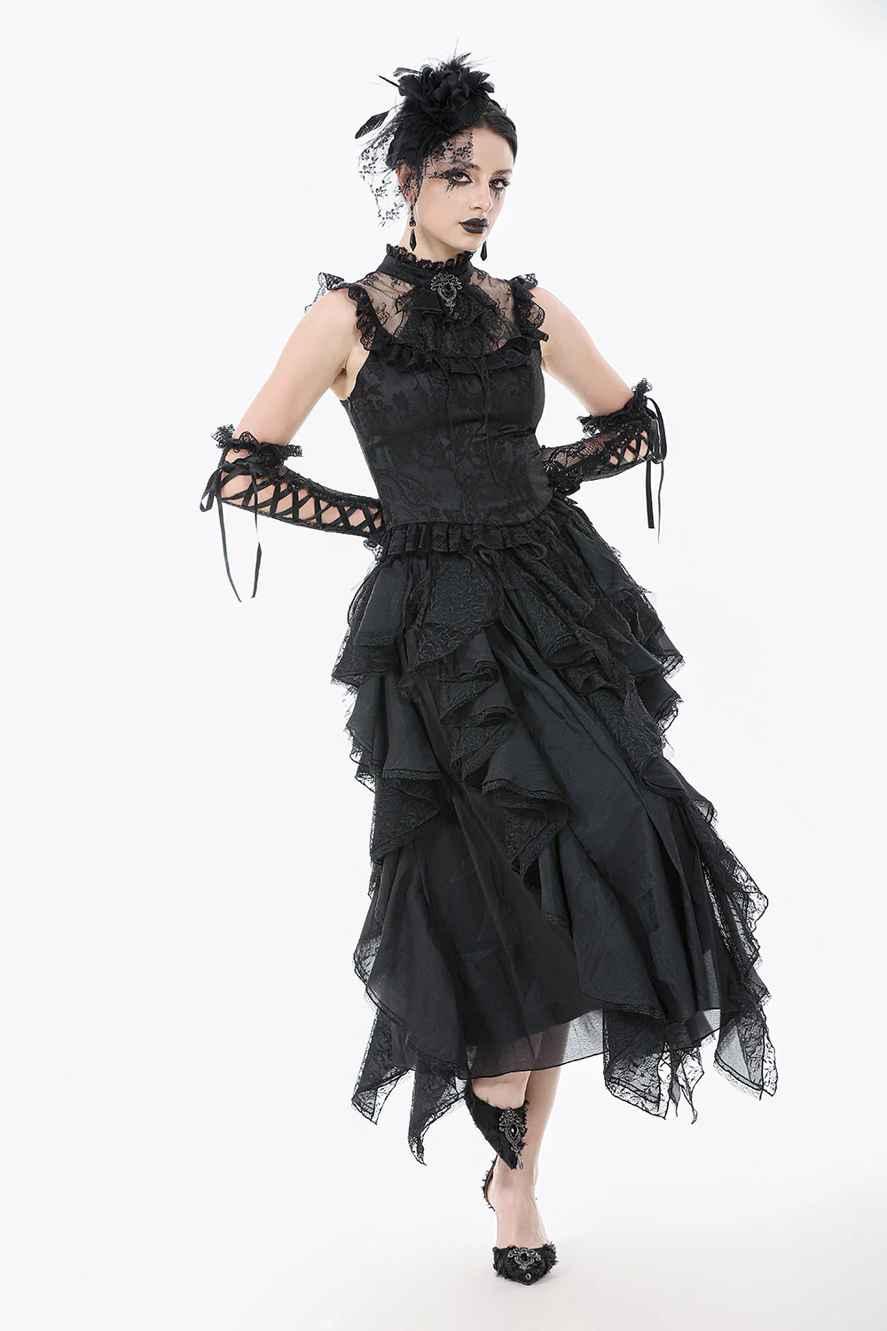Dearly Departed Ruffled Tank Top - Image 3