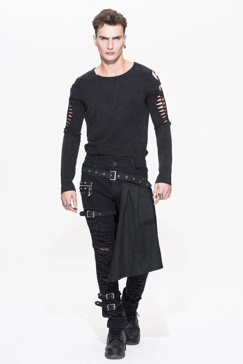 Death Dealer Distressed Pants - Image 2