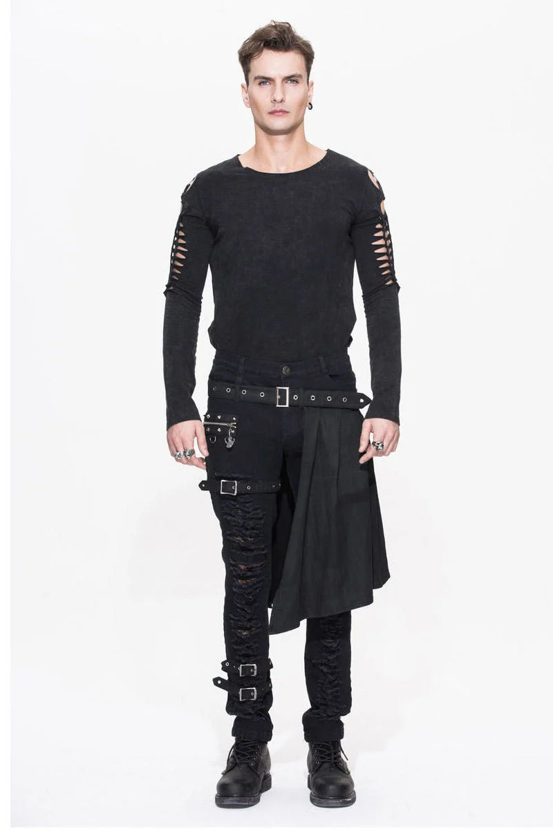 Death Dealer Distressed Pants - Image 5