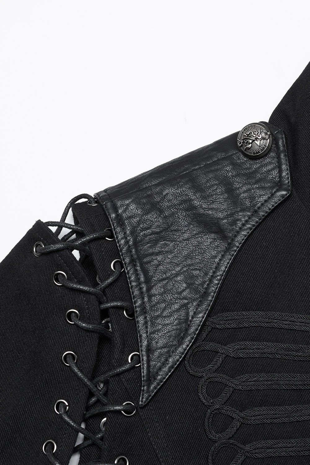 Death March Military Goth Jacket - Image 8