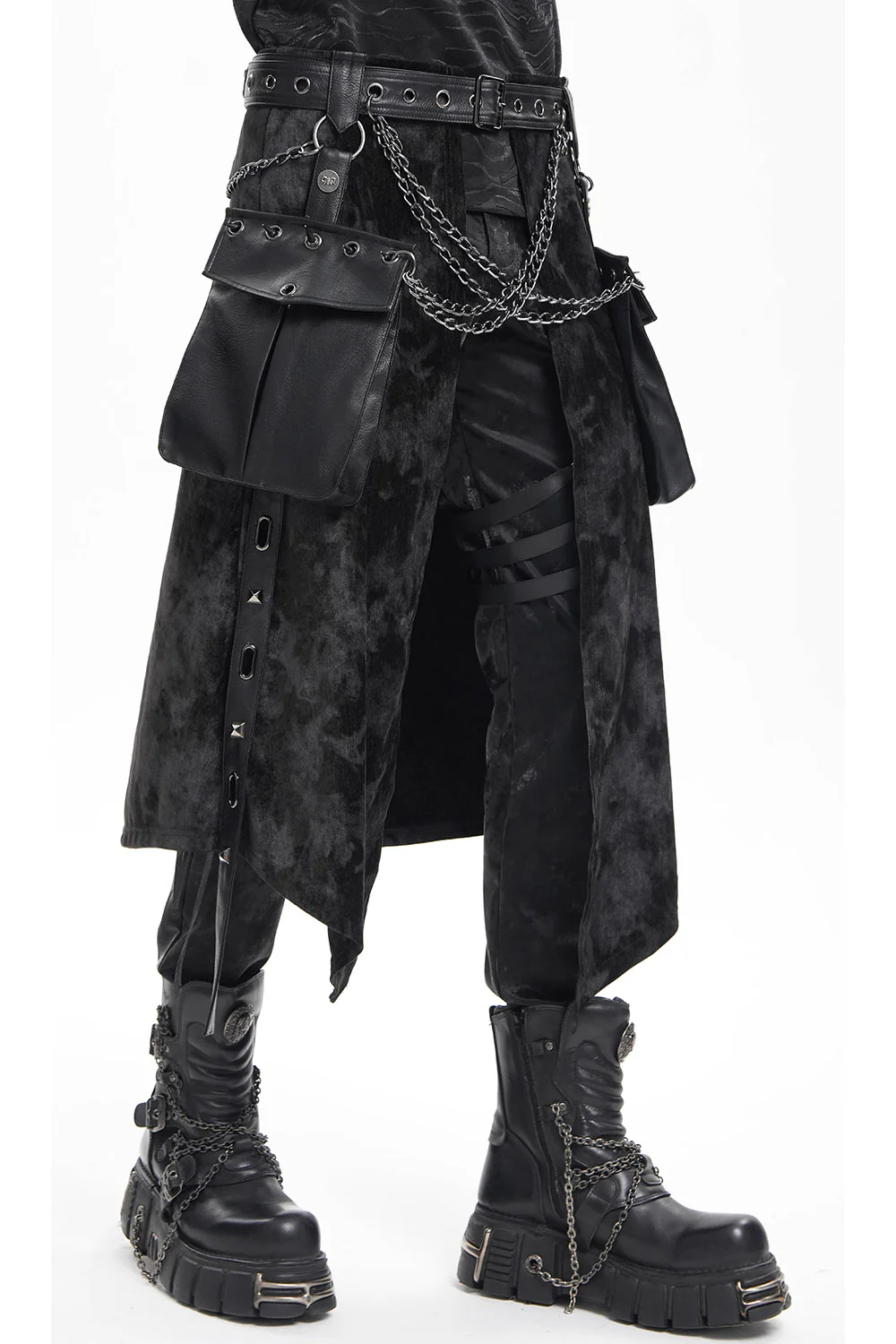 Death March Spiked Chain Kilt - Image 3