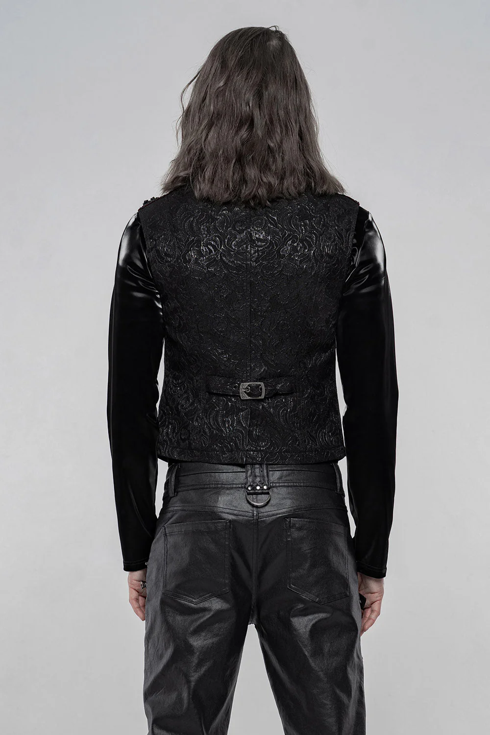Death March Victorian Goth Vest - Image 5