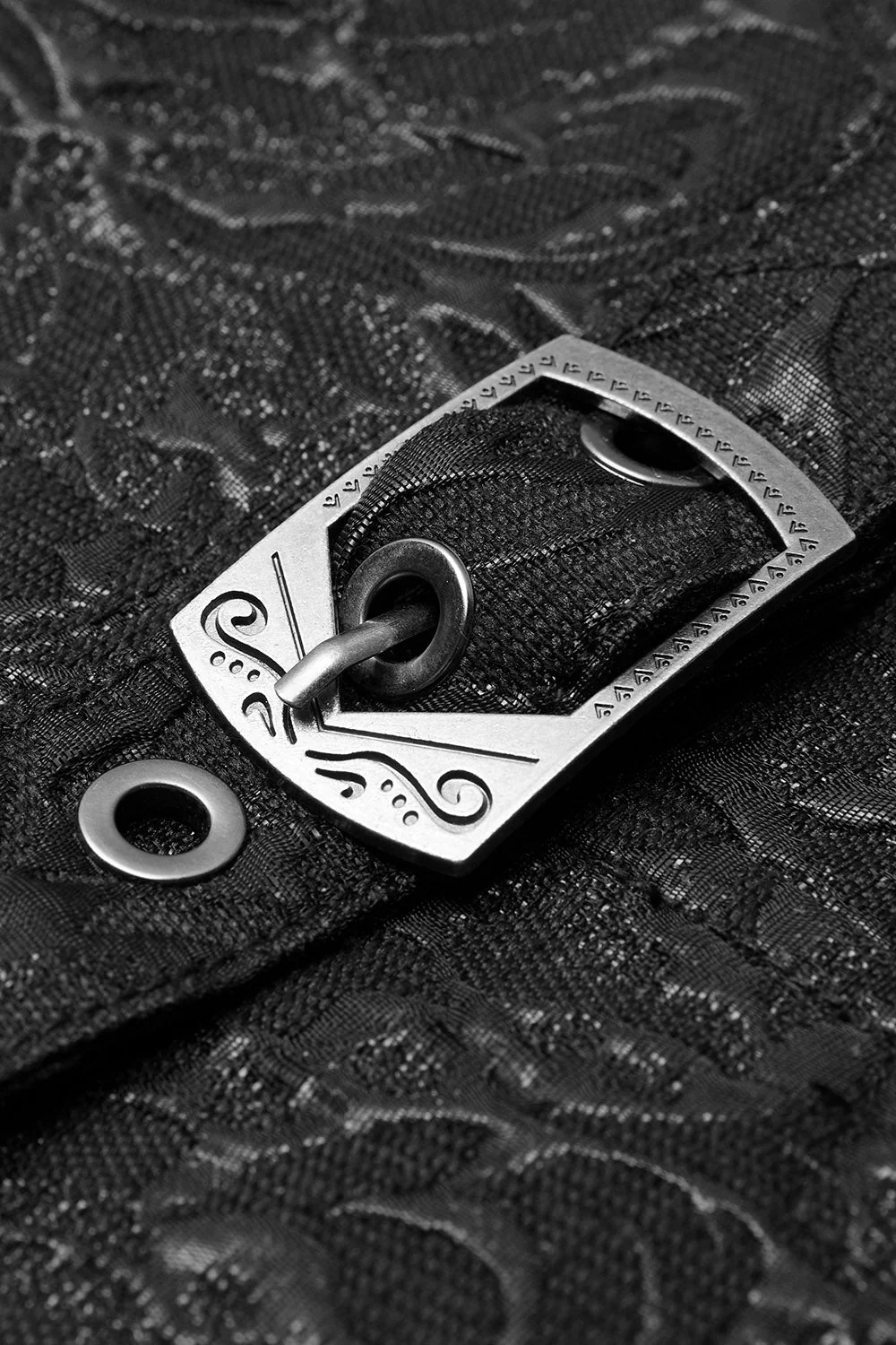 Death March Victorian Goth Vest - Image 9
