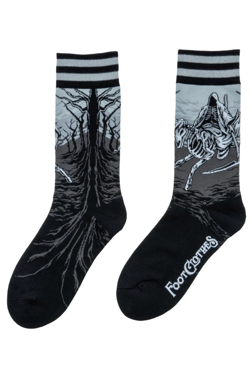 Death on a Pale Horse Crew Socks - Image 3