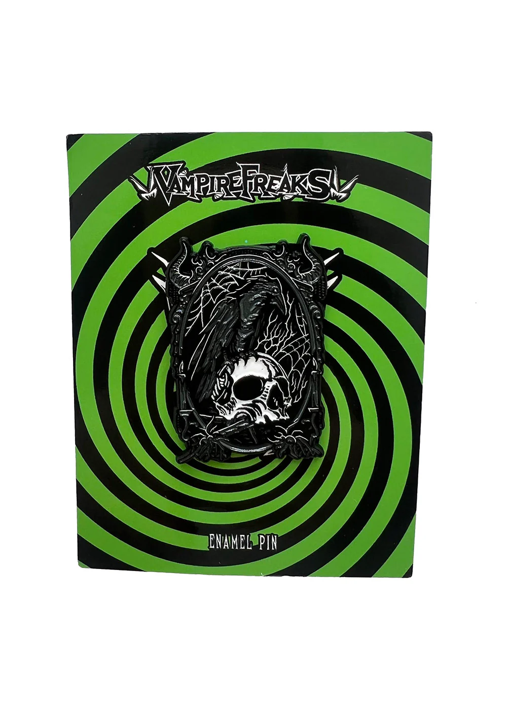 Death Raven Enamel Pin - Image 3