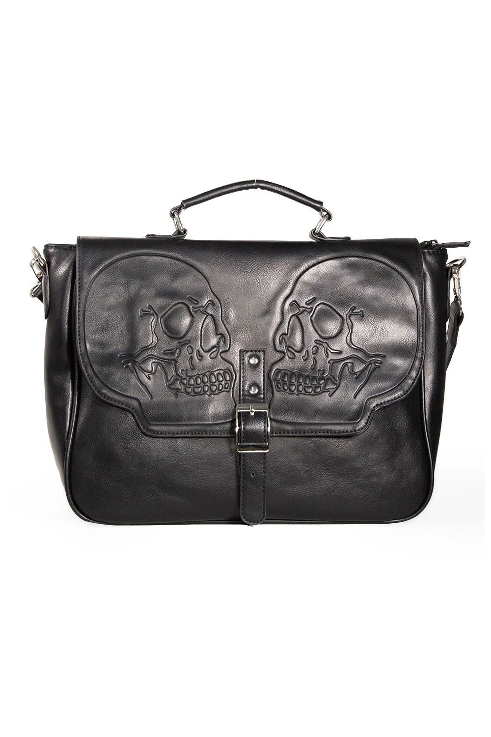 Death Skull Messenger Bag