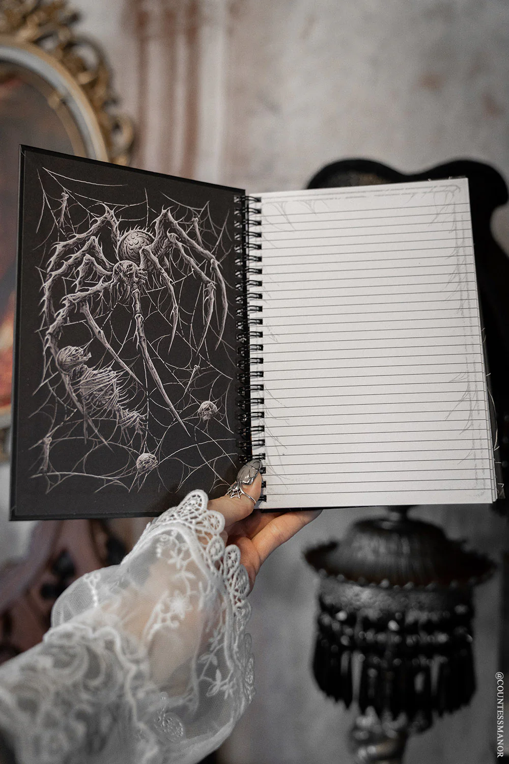 Death Spider Spiral Notebook - Image 2