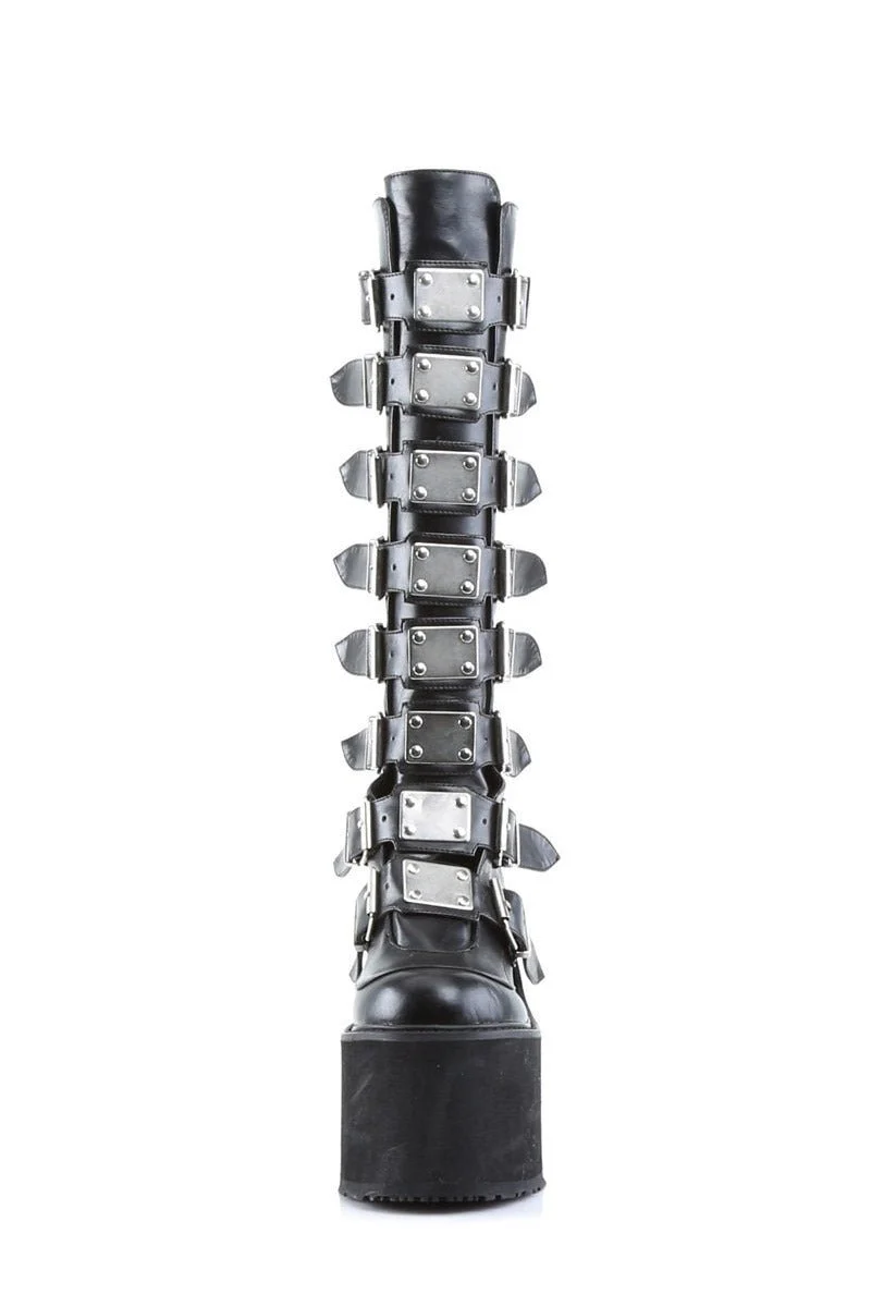 Death Stomp Punk Platform Boots [SWI815/B/PU] - Image 2