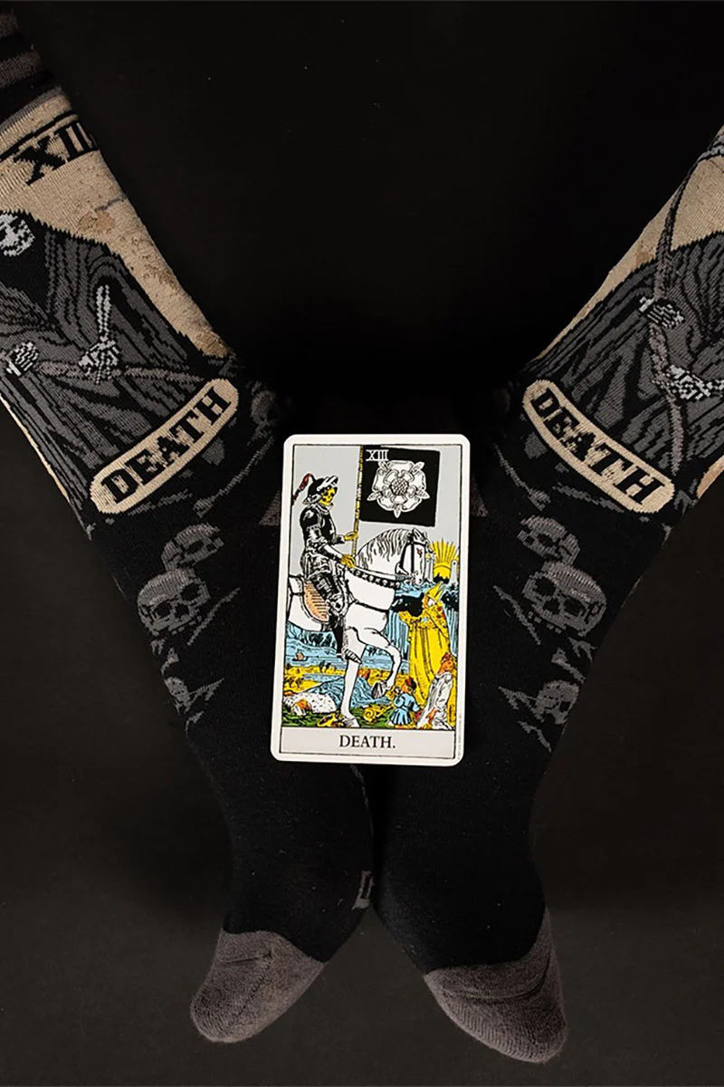 Death Tarot Card Socks - Image 5