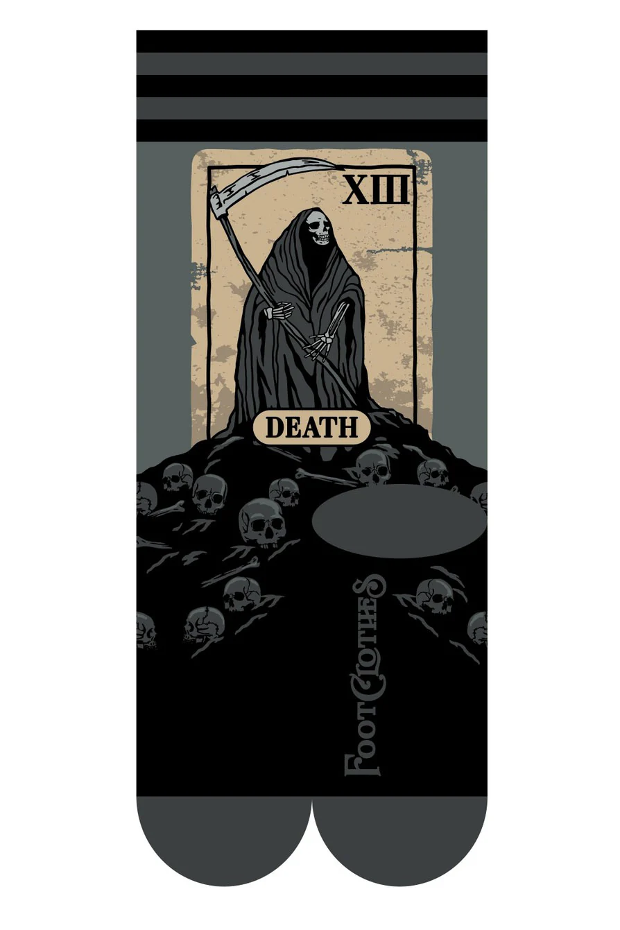 Death Tarot Card Socks - Image 6