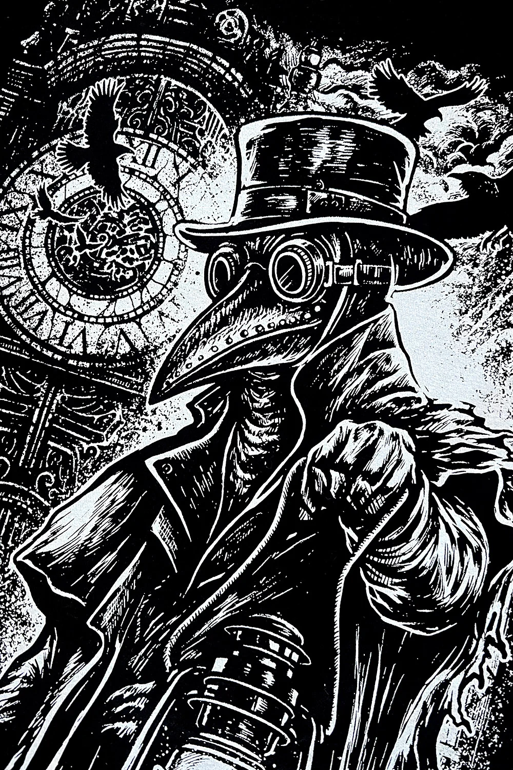 Death Toll: Plague Doctor Hoodie - Image 15