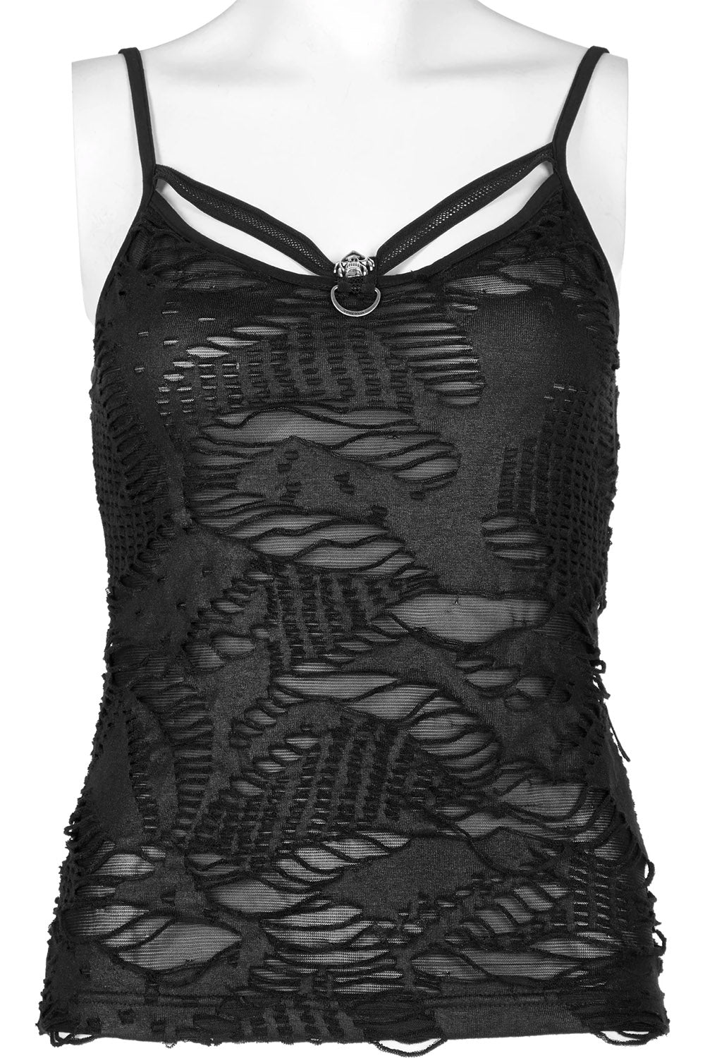 Deathling Distressed Tank Top - Image 2