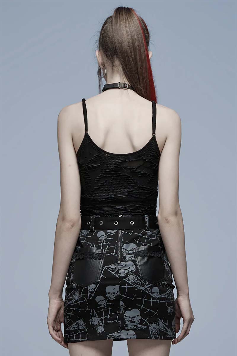 Deathling Distressed Tank Top - Image 6