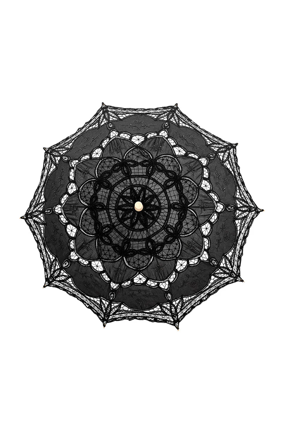 Deathling Vintage Goth Parasol - Image 2
