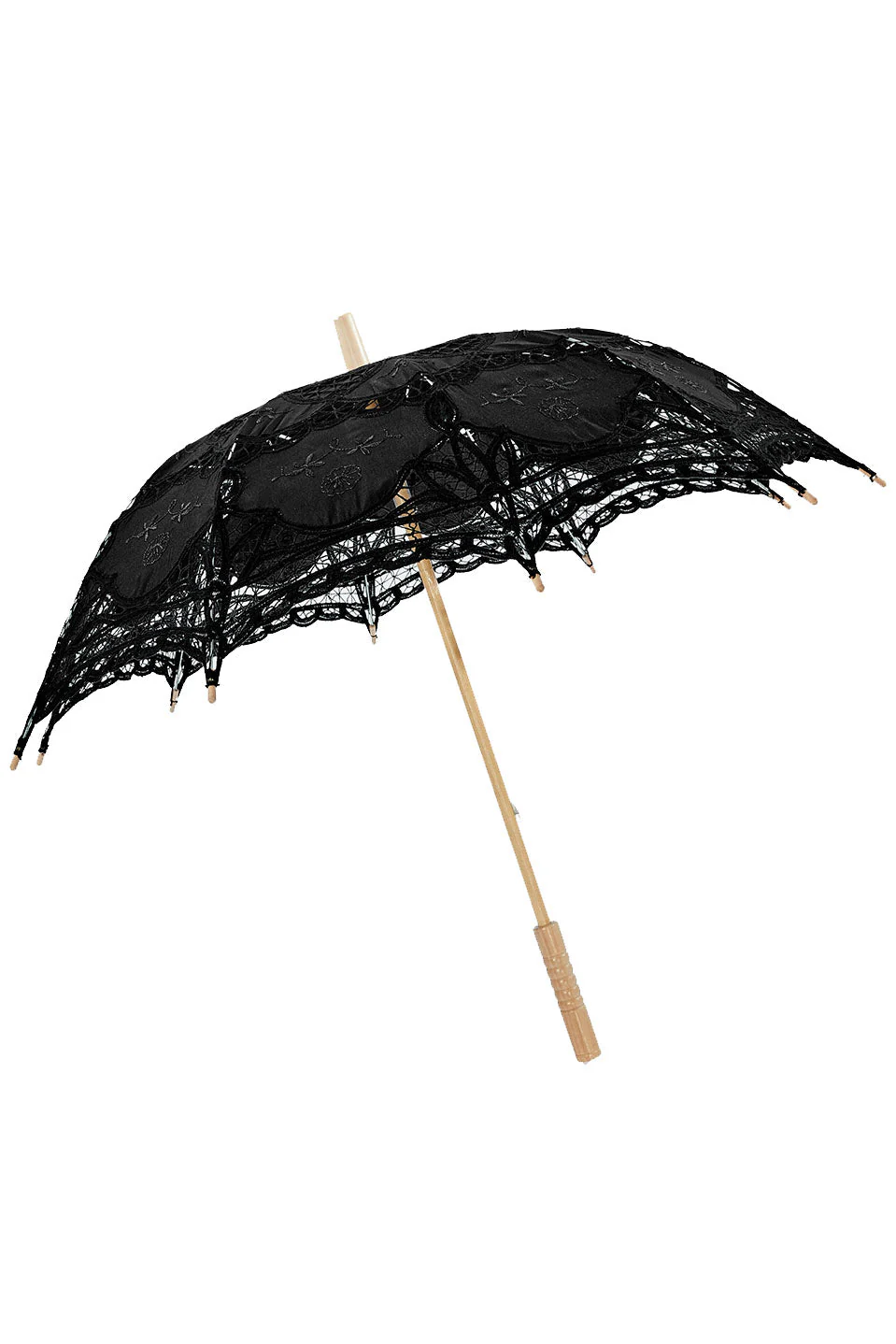 Deathling Vintage Goth Parasol - Image 4