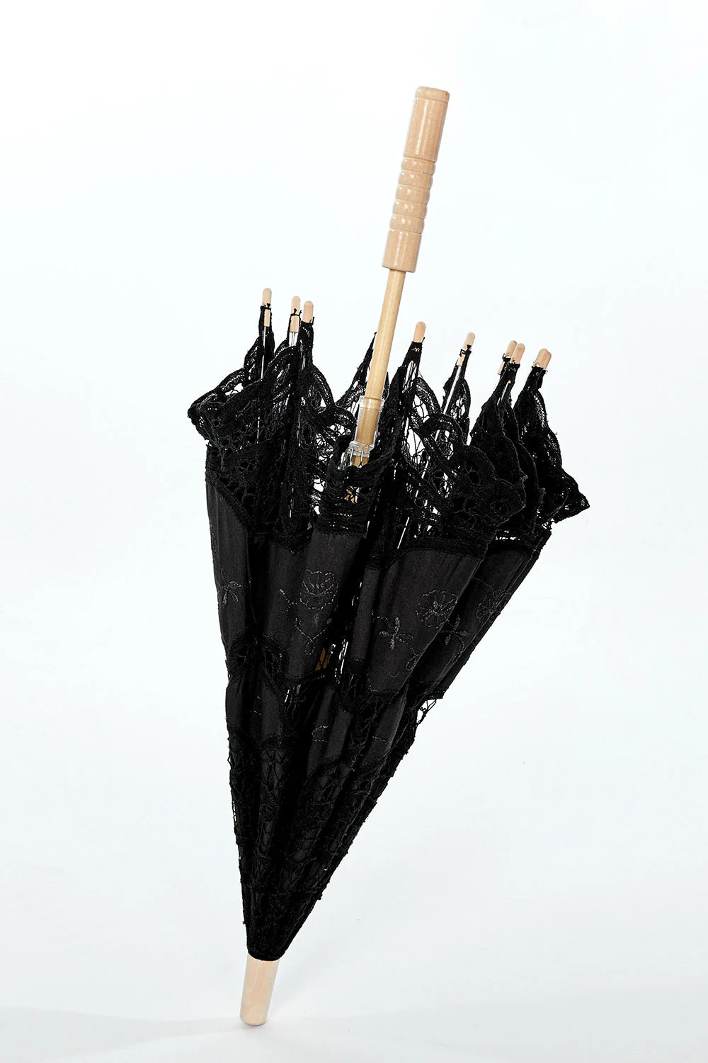 Deathling Vintage Goth Parasol - Image 5