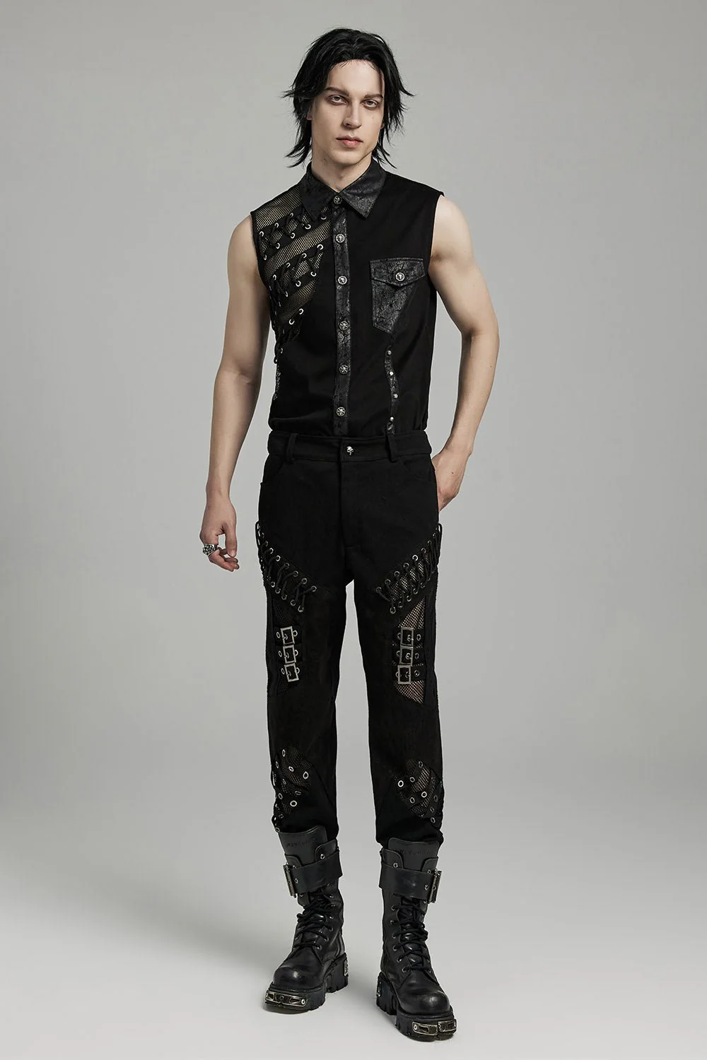 Deathly Pallor Punk Pants - Image 3