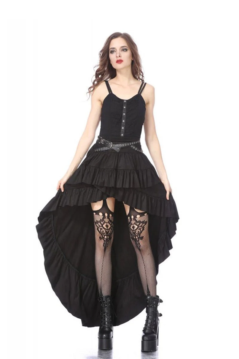 Deathwitch Layered Maxi Skirt - Image 7