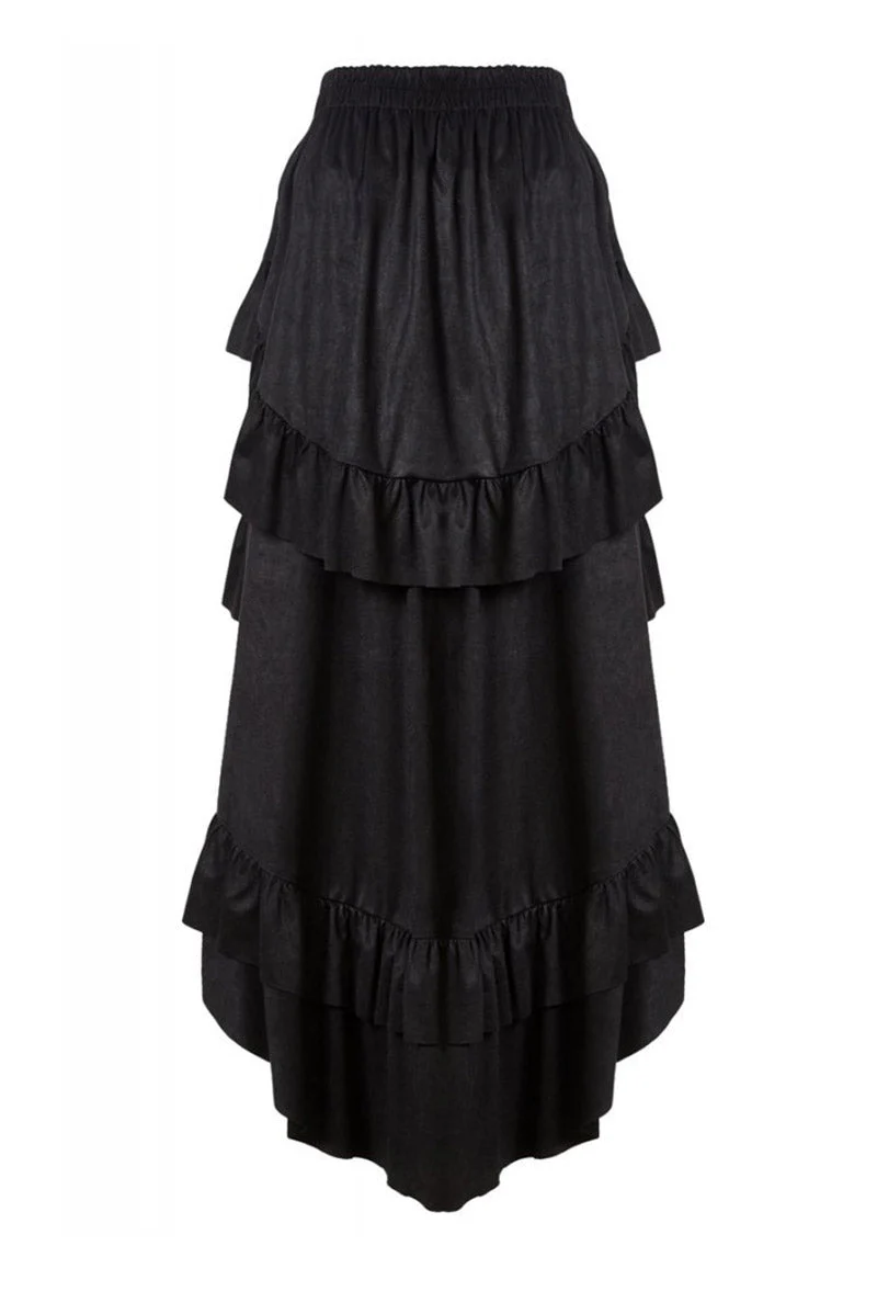 Deathwitch Layered Maxi Skirt - Image 9