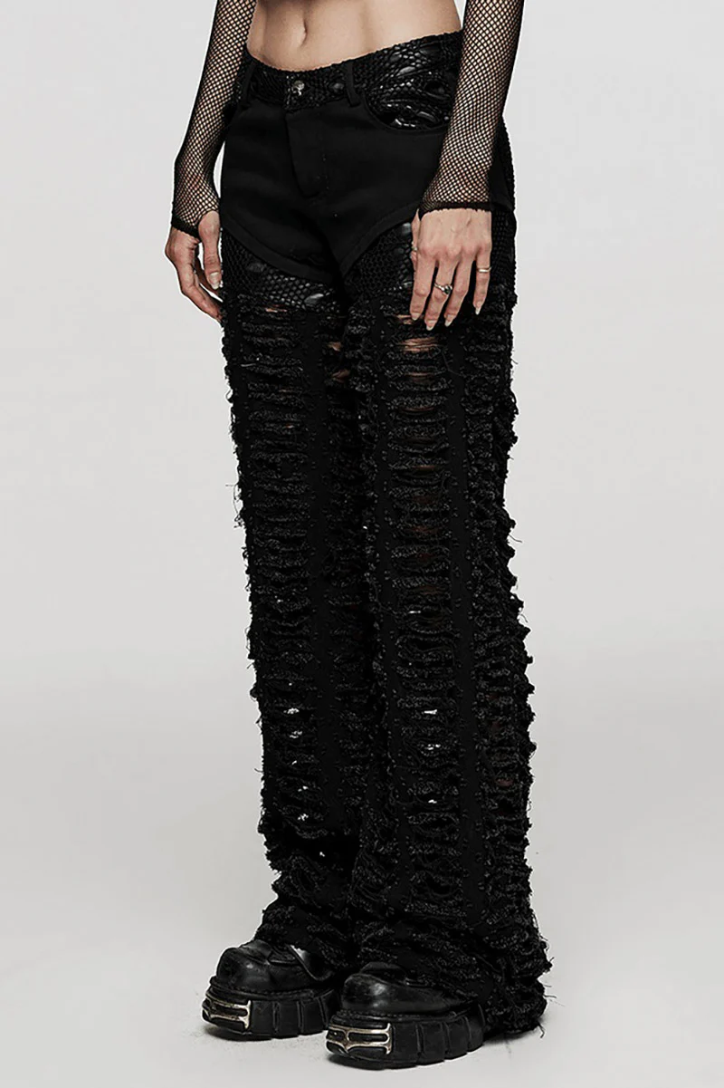 Decay Hand-Ripped Baggy Pants - Image 2