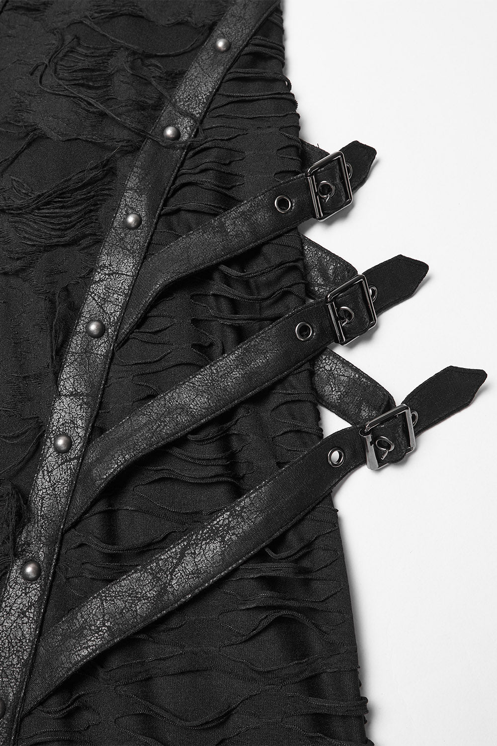 Decay Long Sleeve Distressed Dress - Image 9