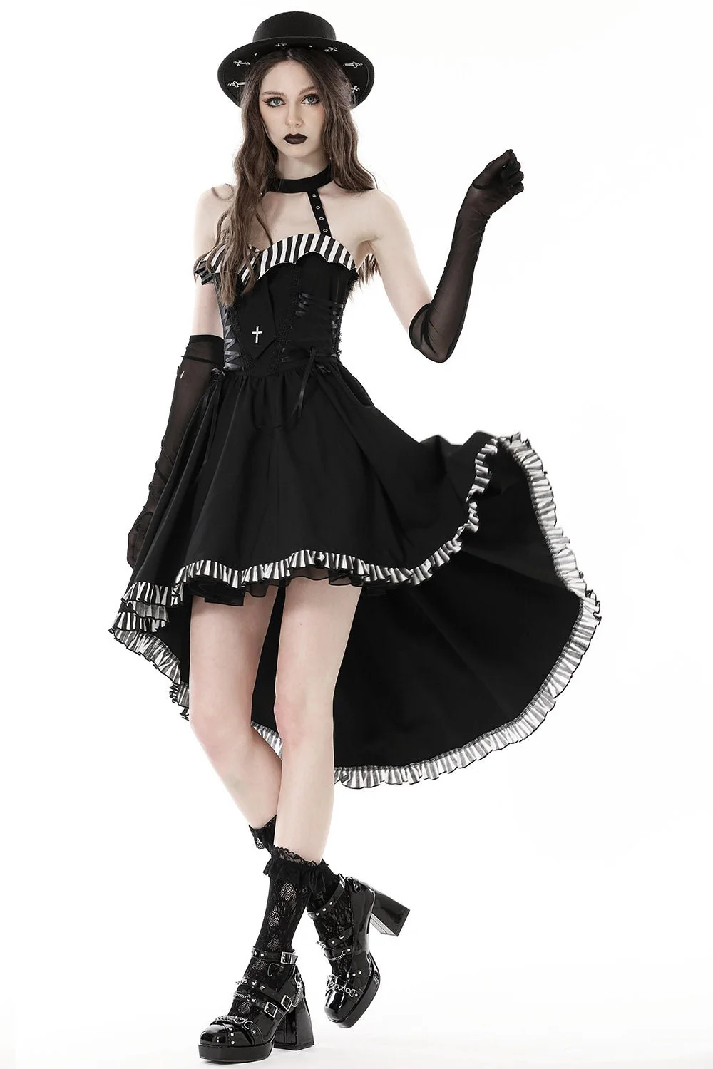 Deetz Striped Swing Dress - Image 2