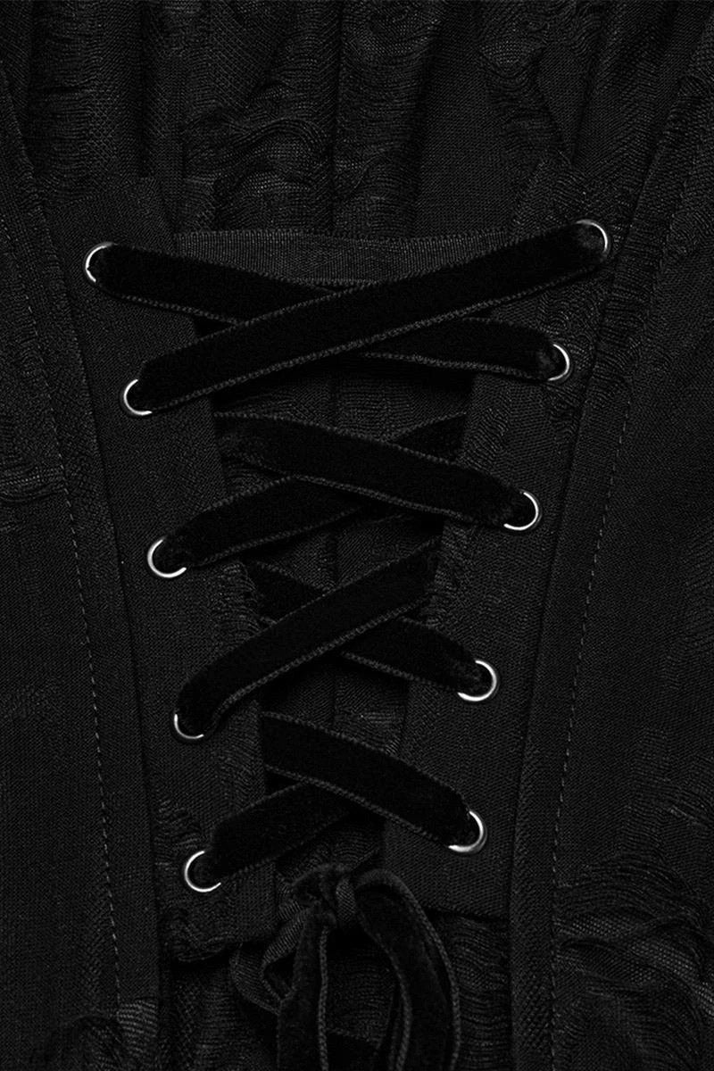 Demise Pierced Hooded Cloak - Image 10