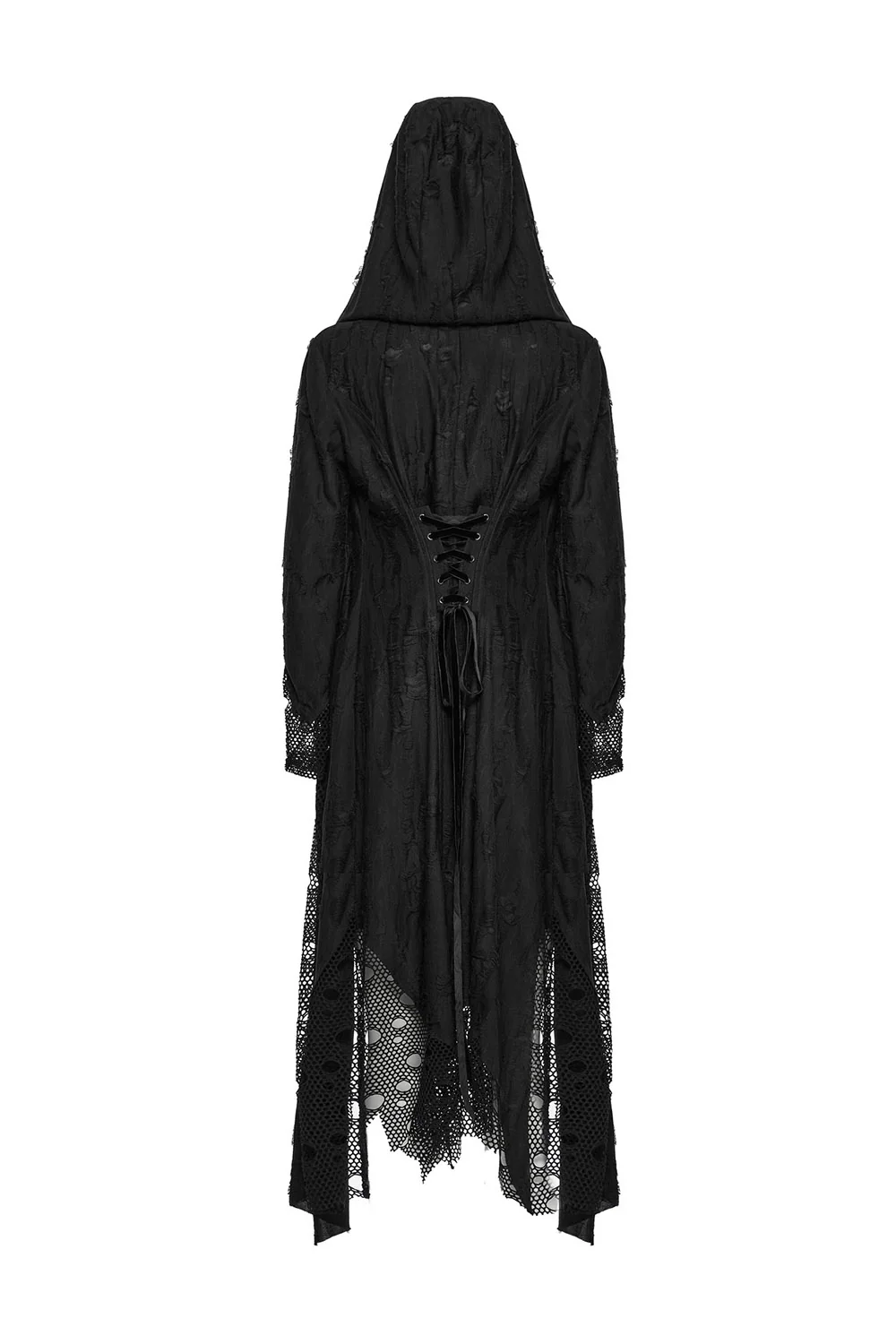 Demise Pierced Hooded Cloak - Image 8