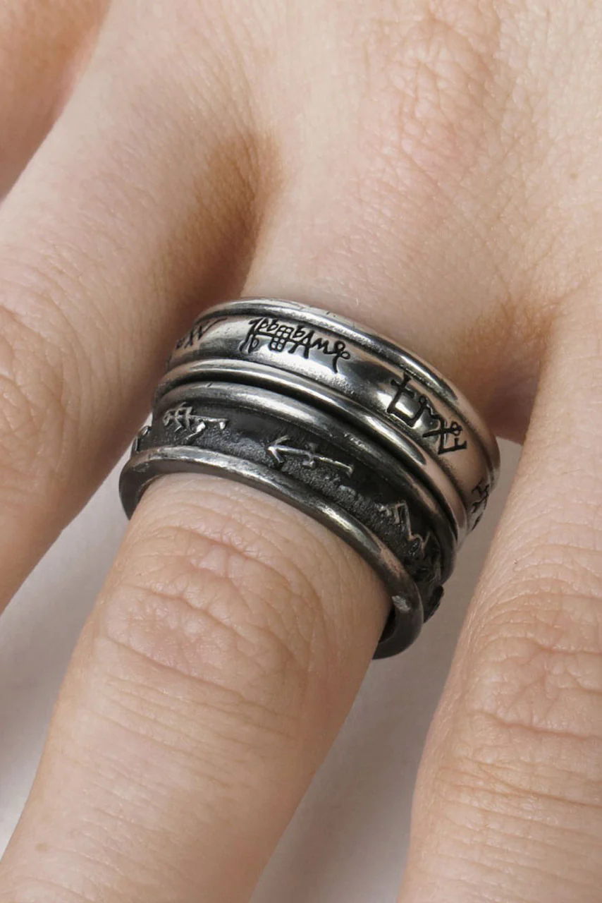 Demon Black & Angel White Ring Set - Image 6