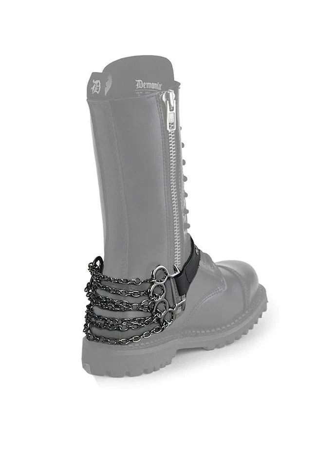 Demonia Chain Boot Harness [PAIR] - Image 2