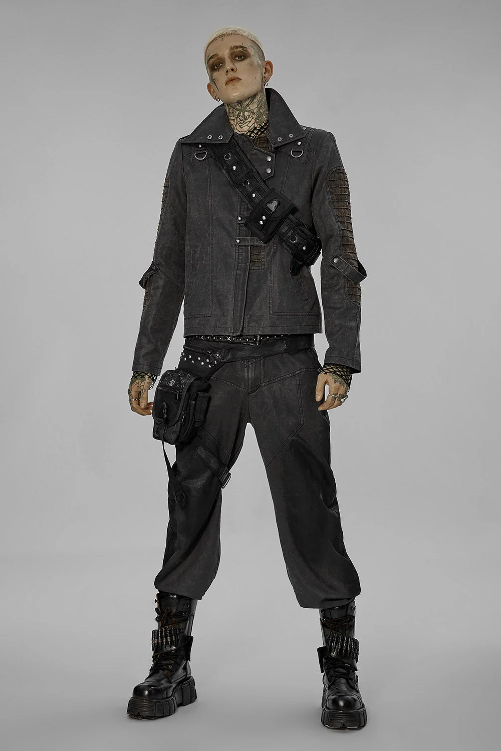 Desert Reaper Spiked Harness Bag - Image 5