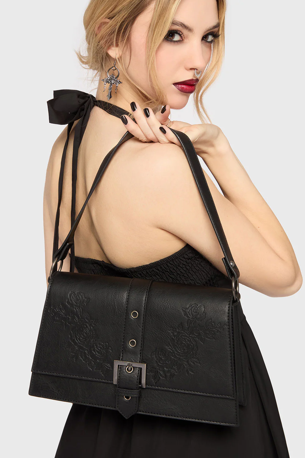Devil's Darling Debossed Handbag - Image 2