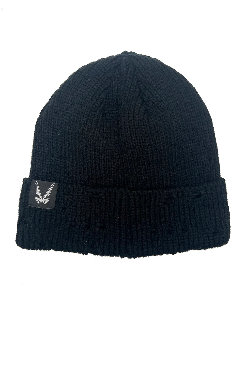 Distressed Pierced Beanie [Skull Drip] - Image 7