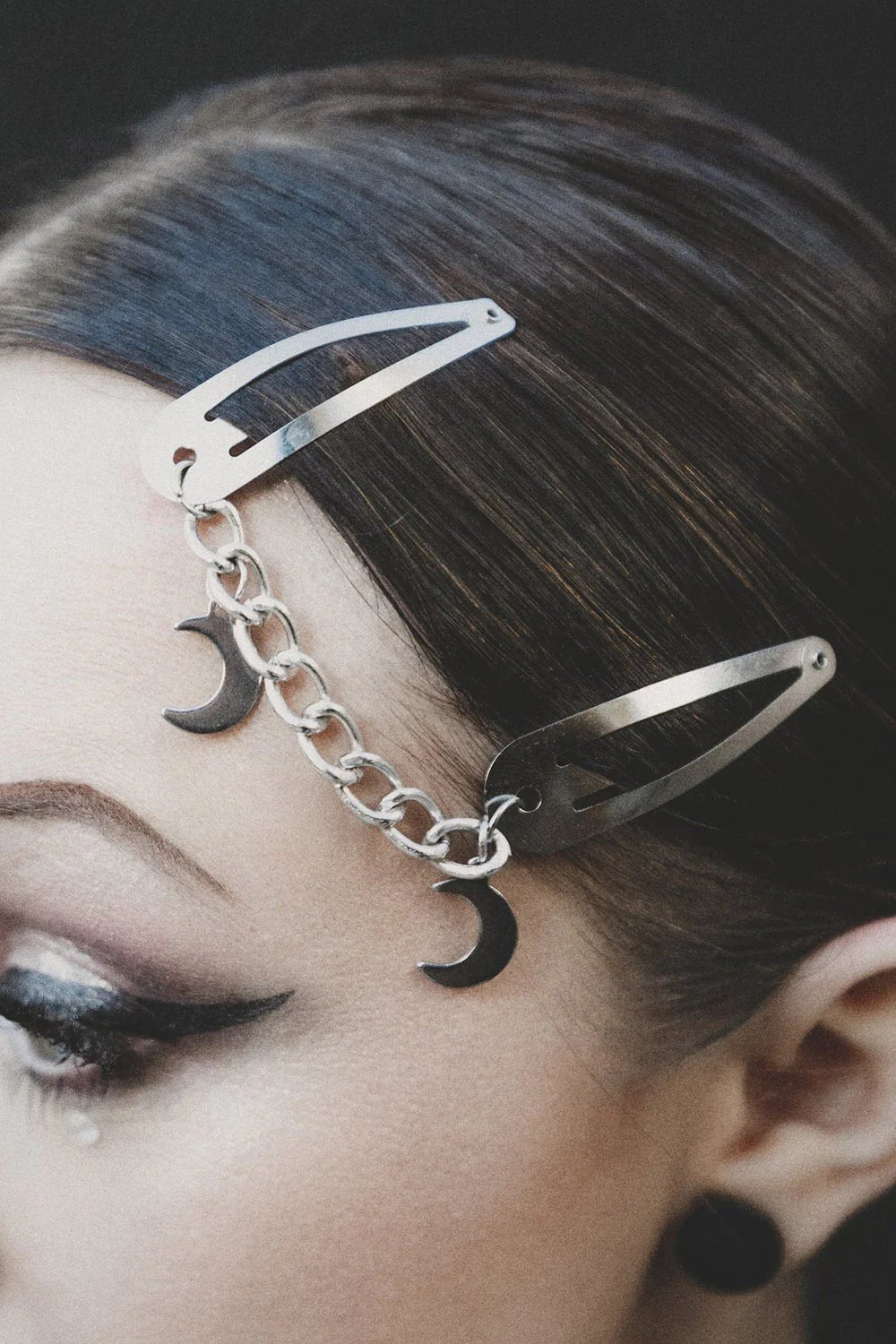 Double Moon Hair Clips
