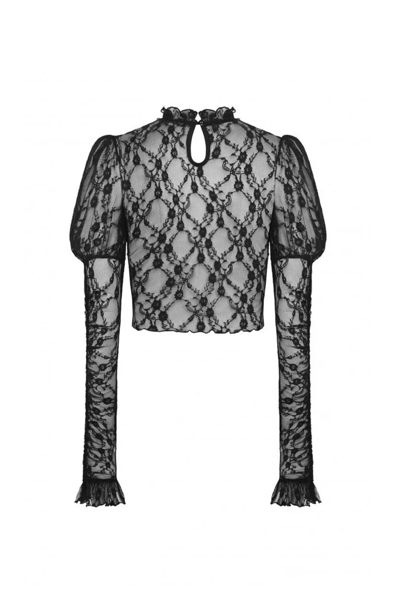 Dracul Puffed Sleeve Blouse - Image 6