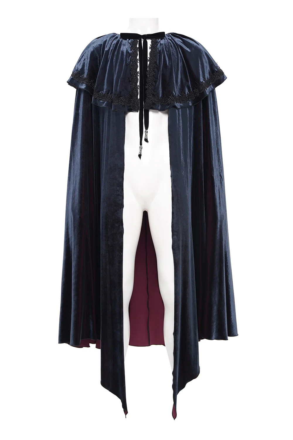 Dracula Velvet Vampire Cape - Image 6