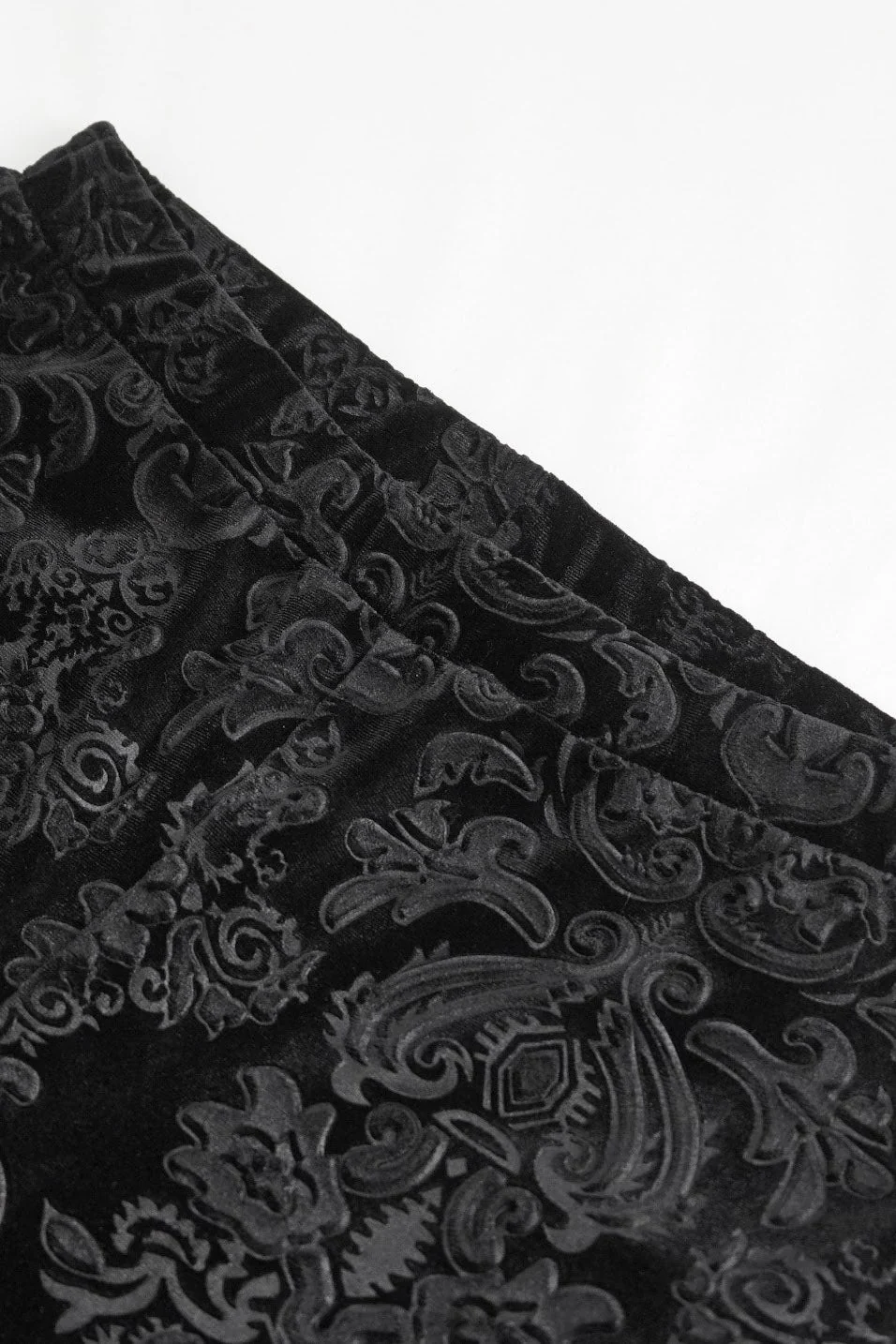 Draculette High Waisted Flares [BLACK] - Image 8