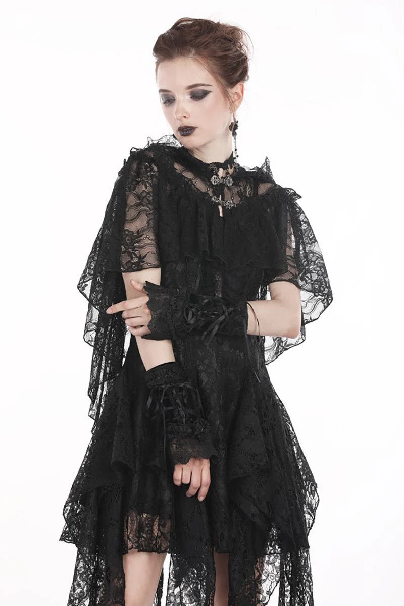 Draculette Ruffled Gloves - Image 3