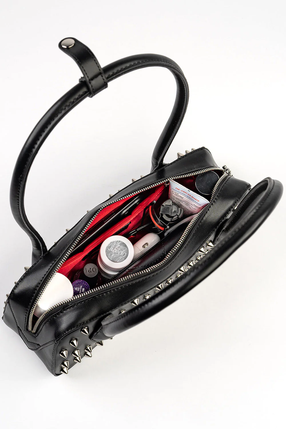 Dravena Spiked Baguette Bag [Multiple Colors] - Image 5