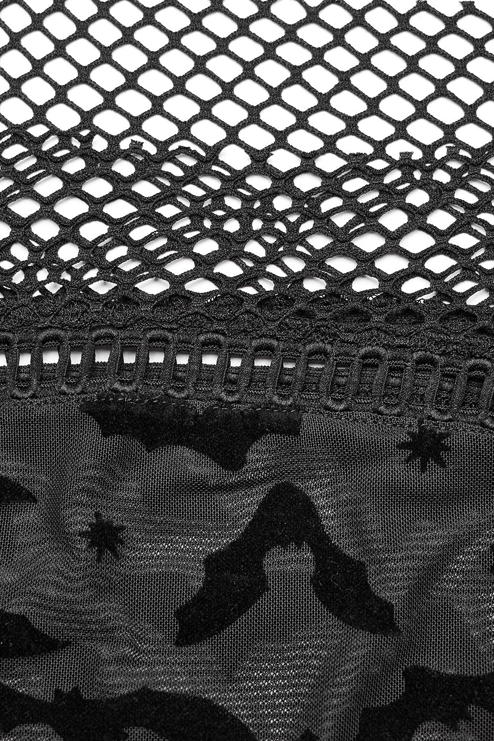 Dread Bat Fishnet Mesh Top - Image 7