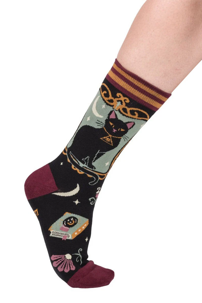 Duchess Shadowfloof's Mew World Order Crew Socks - Image 4