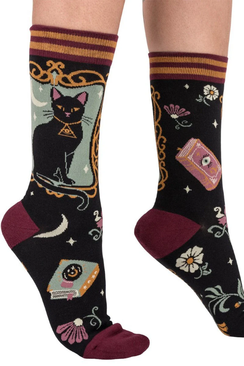 Duchess Shadowfloof's Mew World Order Crew Socks - Image 5
