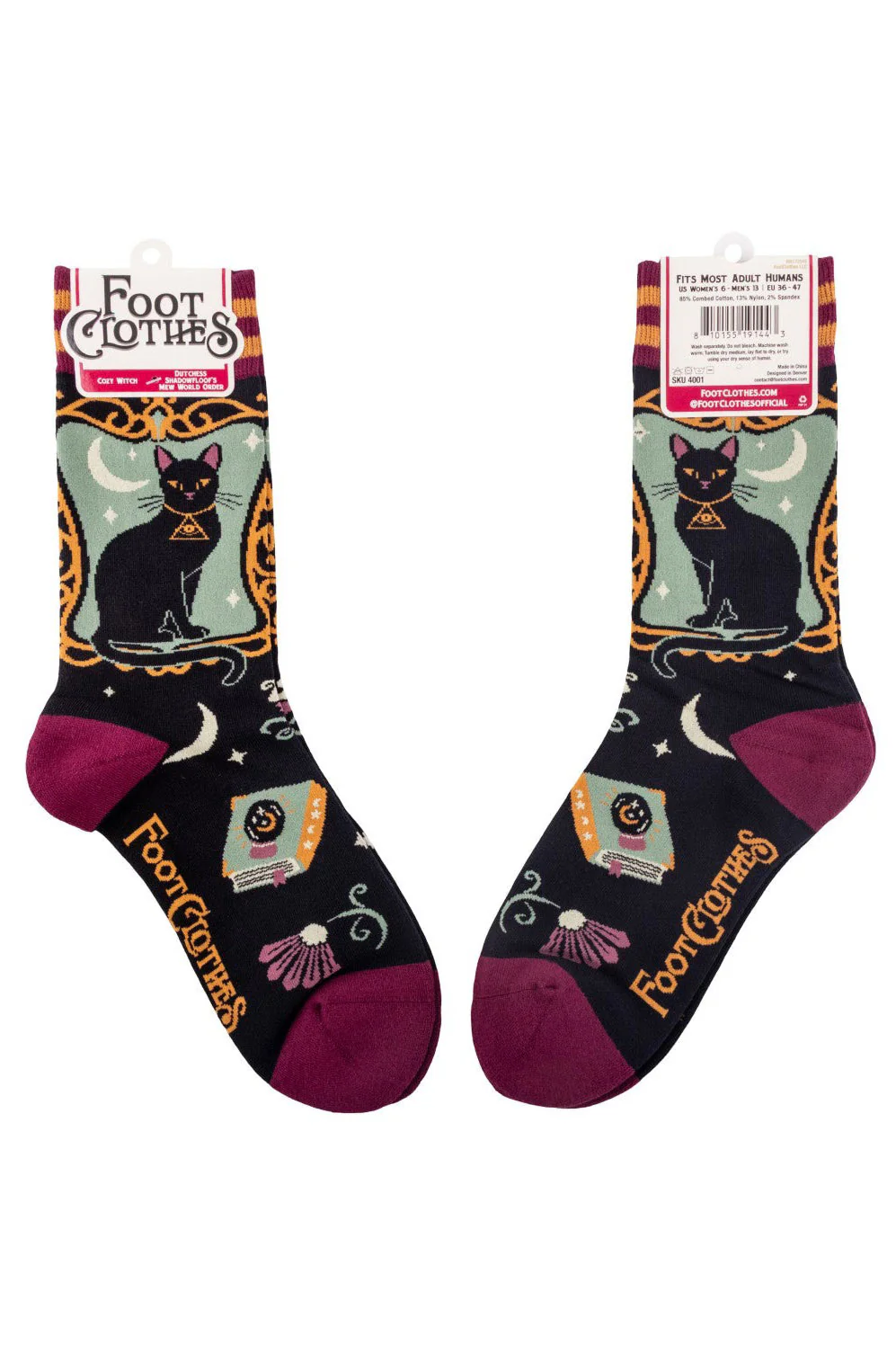 Duchess Shadowfloof's Mew World Order Crew Socks - Image 6