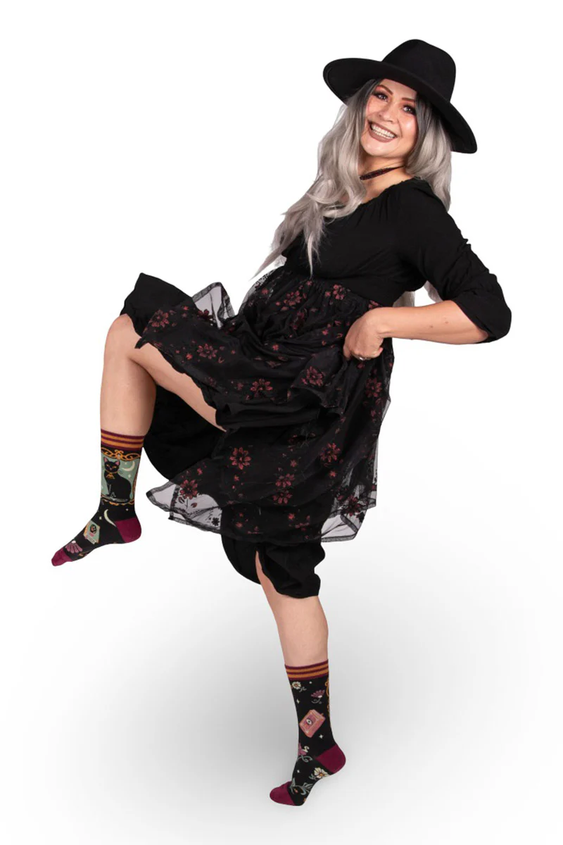 Duchess Shadowfloof's Mew World Order Crew Socks - Image 7
