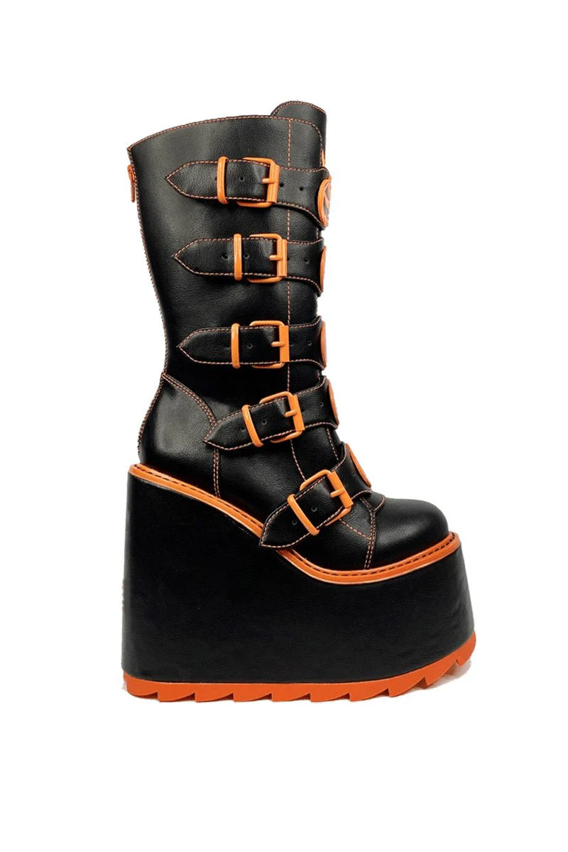 Dune Jack-O-Lantern Platforms [BLACK/ORANGE] - Image 2