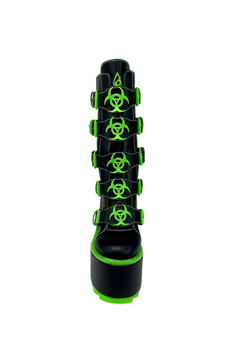 Dune Toxica Platforms [BLACK/GREEN] - Image 2