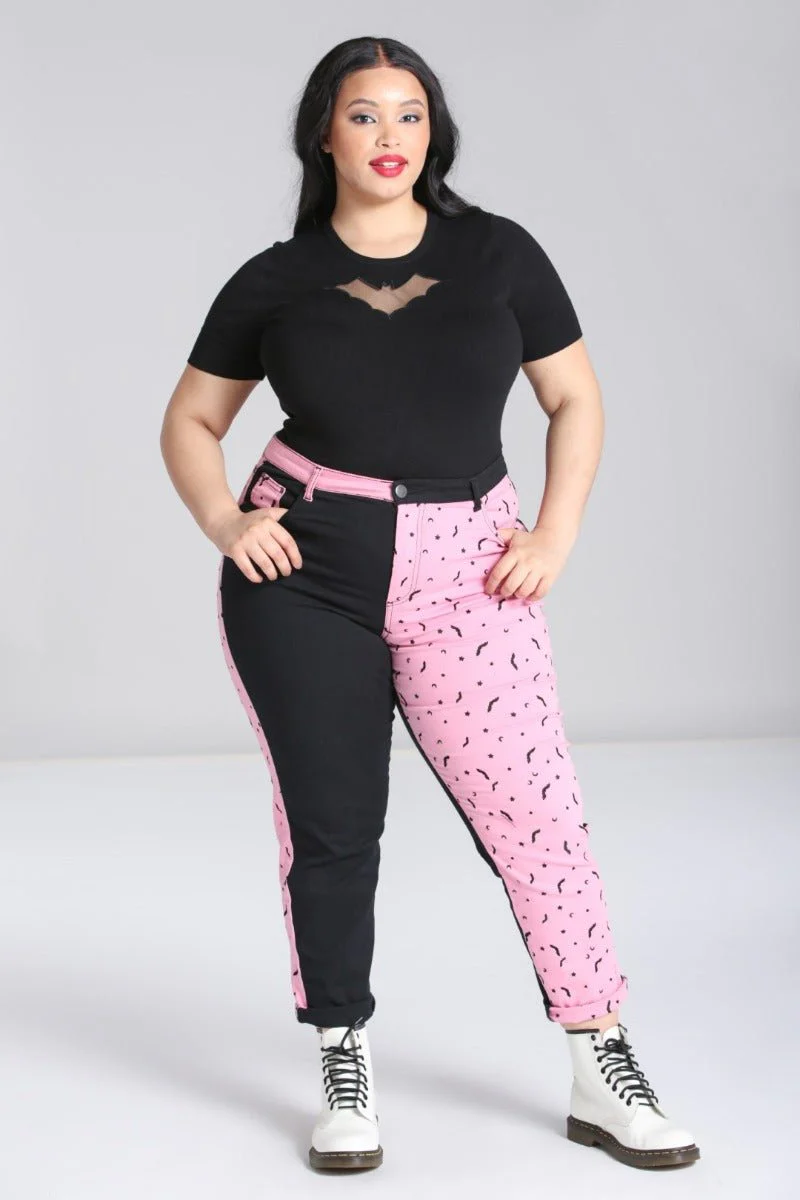 Duo Bat Jeans [PINK] - Image 6